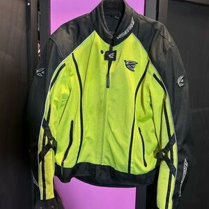 Joe Rocket Yellow and Black Performance Jacket